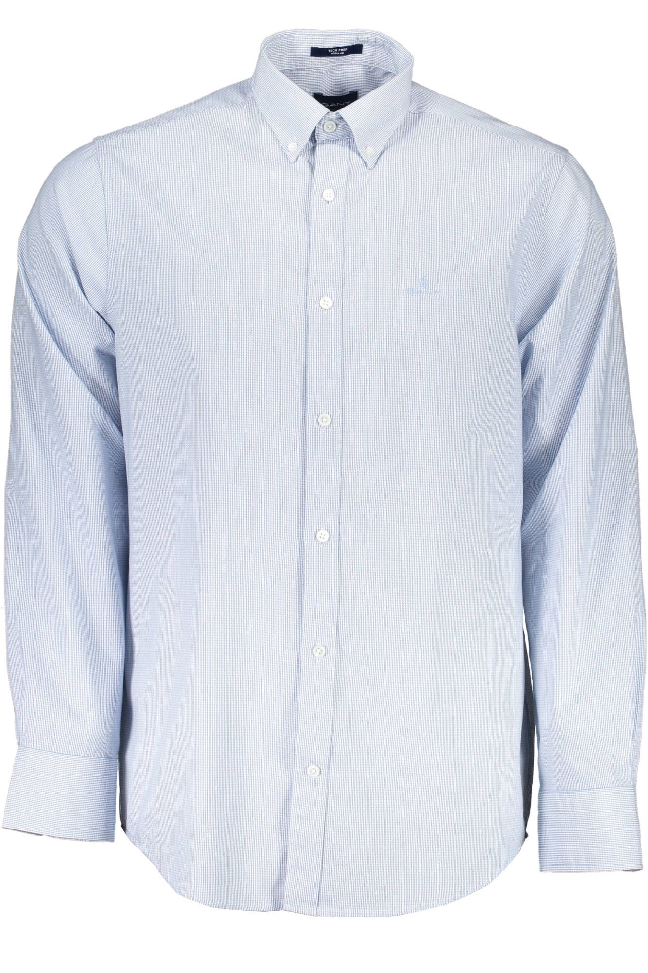 Elegant Light Blue Long Sleeve Shirt