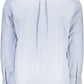 Elegant Light Blue Long Sleeve Shirt