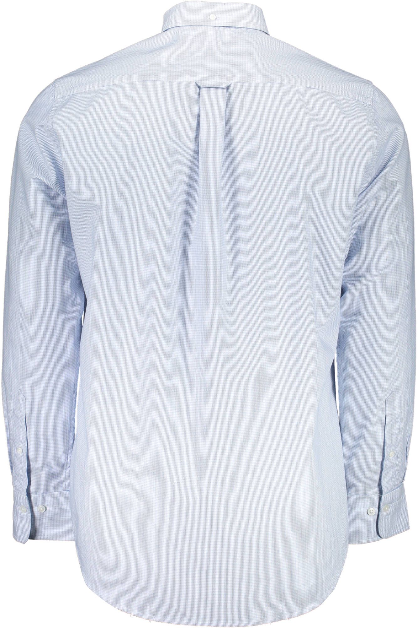 Elegant Light Blue Long Sleeve Shirt