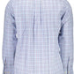 Elegant Light Blue Long Sleeve Shirt