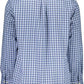 Elegant Light Blue Long Sleeve Shirt
