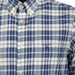 Elegant White Cotton Button-Down Men's Shirt