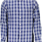 Chic Blue Regular Fit Long Sleeve Shirt