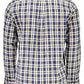 Refined Blue Cotton Long Sleeve Shirt