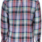 Elegant Linen Long Sleeve Blue Shirt