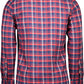 Elegant Slim Fit Long Sleeve Shirt in Blue