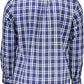 Chic Blue Regular Fit Long Sleeve Shirt