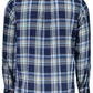Classic Blue Cotton Button-Down Shirt