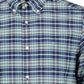 Classic Blue Cotton Button-Down Shirt