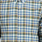 Elegant Blue Cotton Button-Down Shirt