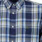 Classic Blue Cotton Button-Down Shirt