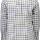 Elegant Long-Sleeved Yellow Cotton Shirt