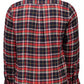 Elegant Pink Cotton Regular Fit Men's Shirt