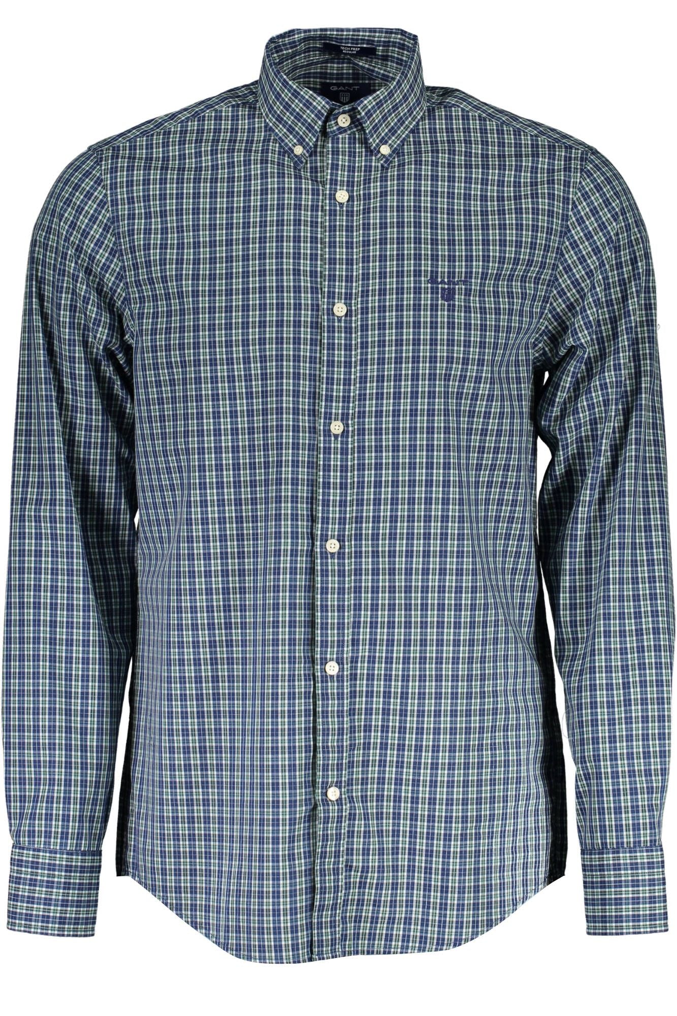 Regal Green Long-Sleeved Button-Down Shirt