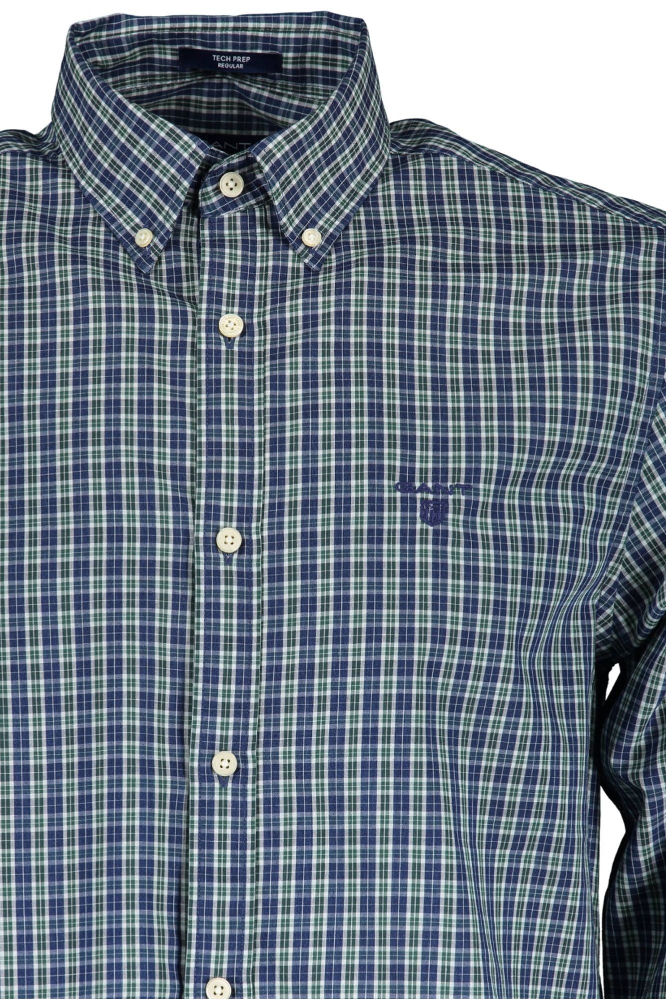 Regal Green Long-Sleeved Button-Down Shirt