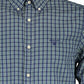 Elegant Long-Sleeved Button-Down Green Shirt