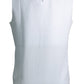 Elegant Silk Tank with Removable Collar