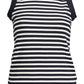Eco-Chic Organic Cotton Tank Top in Blue