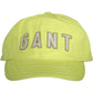 Chic Organic Cotton Visor Hat in Vibrant Yellow