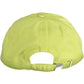 Chic Organic Cotton Visor Hat in Vibrant Yellow