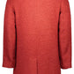 Elegant Red Long Sleeve Coat