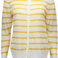 Crisp White Linen-Cotton Blend Cardigan