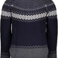 Elegant Long Sleeve Zip Cardigan with Contrast Detail