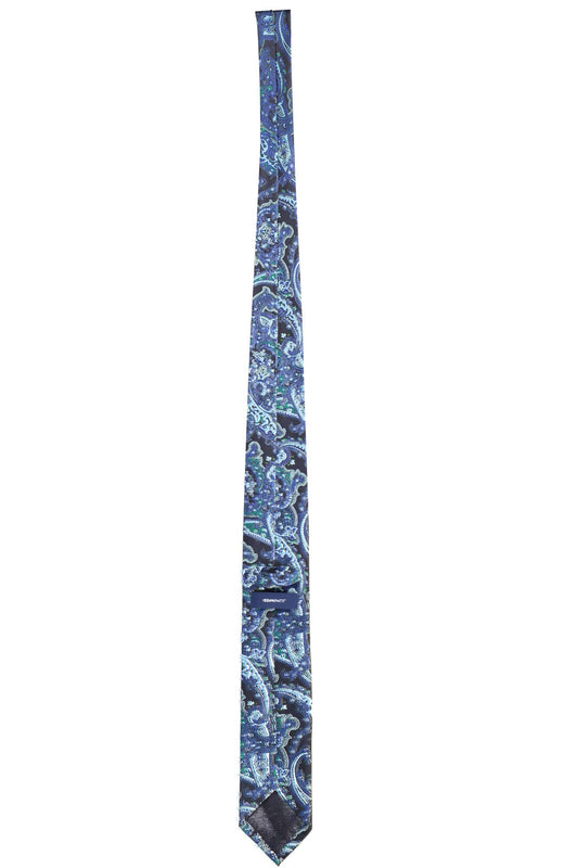 Elegant Blue Silk Tie