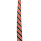 Elegant Red Silk Tie with Contrasting Details