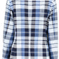 Chic Light Blue Cotton Classic Jacket