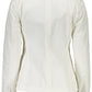 Elegant White Cotton Classic Jacket