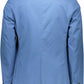 Elegant Classic Cotton Jacket in Blue