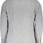 Elegant Gray Wool Blend Jacket