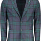 Timeless Green Wool-Blend Long Sleeve Jacket