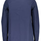 Elegant Blue Cotton Sports Jacket