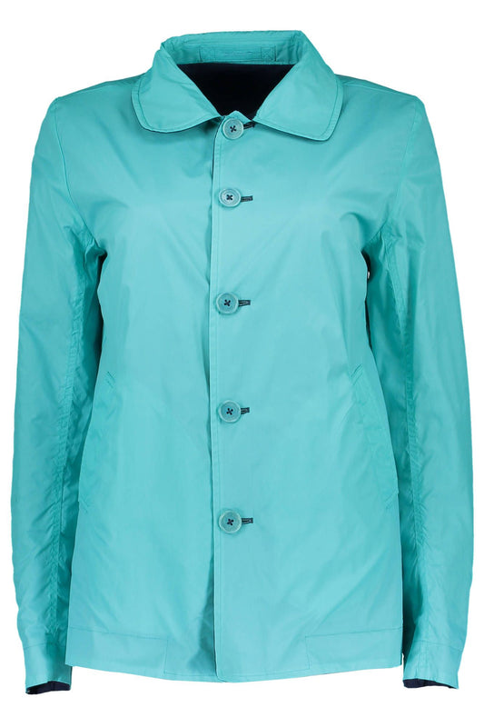 Chic Reversible Blue Sports Jacket