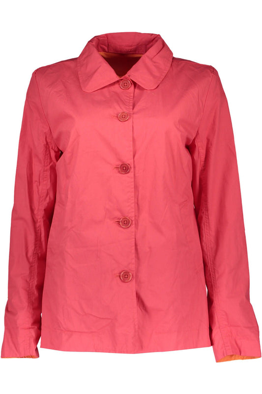 Reversible Cotton Sports Jacket in Radiant Red