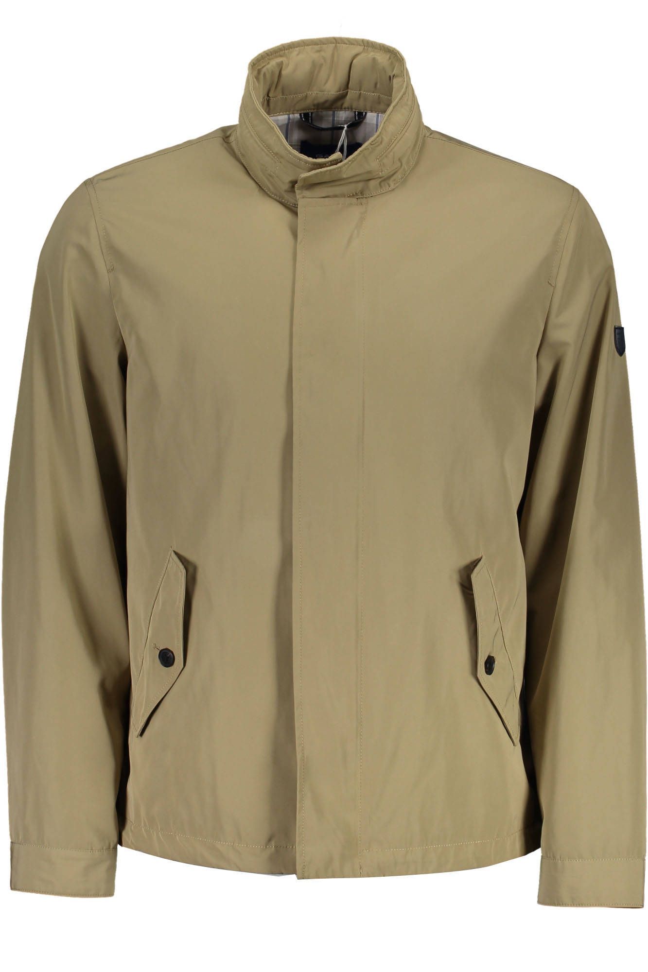 Beige Long Sleeve Sport Jacket