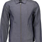Elegant Sporty Blue Cotton Jacket