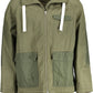 Chic Green Hooded Sports Jacket