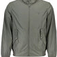 Elegant Green Sport Jacket with Sleek Zip Closure