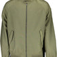 Elegant Green Sports Jacket with Zip Detail