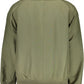 Elegant Green Sports Jacket with Zip Detail