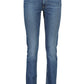 Sleek Slim-Fit Faded Jeans