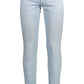 Chic Light Blue Extra Slim Jeans