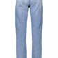 Light Blue Cotton Classic 5-Pocket Jeans