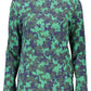 Chic Mock Neck Green Sweater