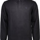 Sleek Black Long Sleeve Polo Shirt