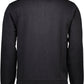 Sleek Black Long Sleeve Polo Shirt