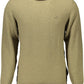 Elegant Green Round Neck Sweater